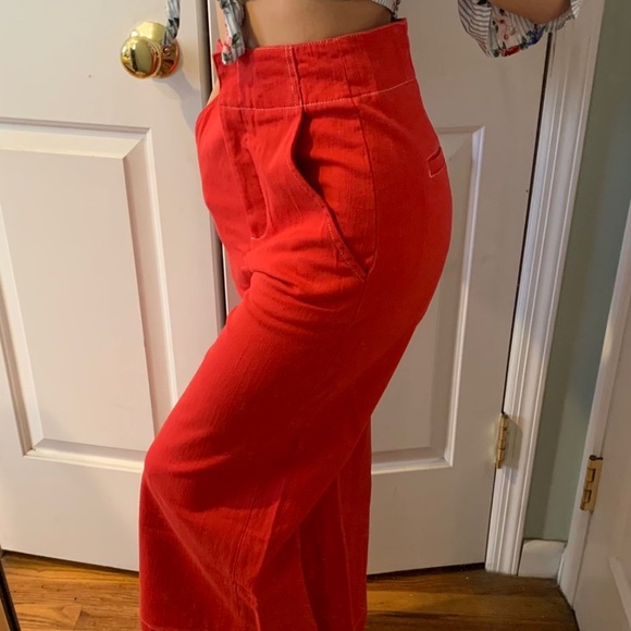 ASTR the label red culottes - Picture 2 of 4
